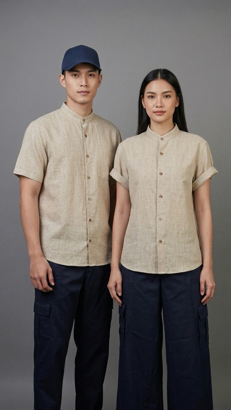 Camisa Lino Unisex