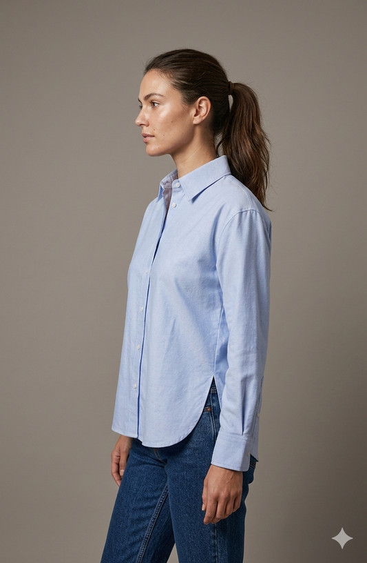 Camisa Oxford Loose Cut