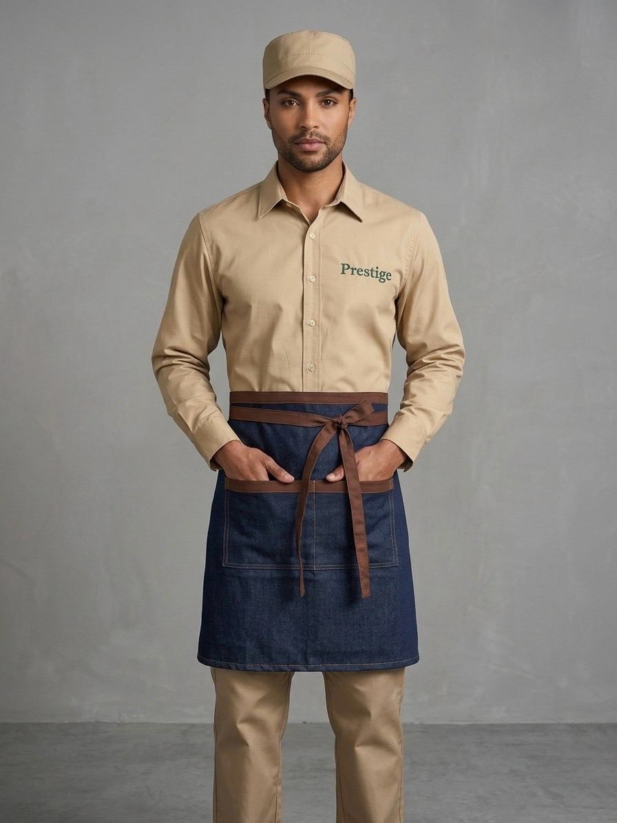 Mandil Blue Jean
